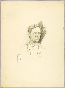 Portrætstudie af Solon H. Borglum