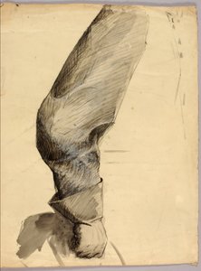 Højre arm, studie til rytterstatue