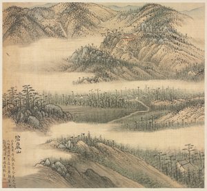 Mt. Biyan (Grøn Cliff) af Song Xu