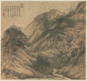 Xianding Immortals Peak, 1500-tallet. af Song Xu