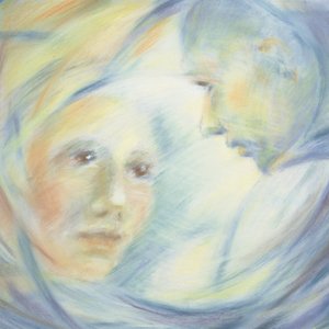 Encounter, 2002 (pastel på papir)
