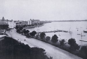 Bay Esplanade, Durban (s/h-billede) af South African Photographer