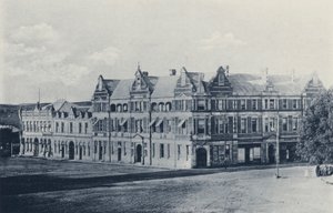 Church Square, East Side, Pretoria (s/h-billede) af South African Photographer