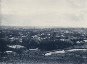 Doornfontein, Panorama fra bakken (s/h foto) af South African Photographer