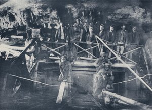 Mining Underground (s/h foto) af South African Photographer