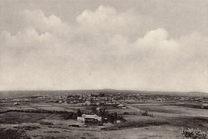 Panorama over Bloemfontein (s/h-foto) af South African Photographer