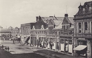 Rissik Street (s/h-billede) af South African Photographer