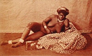 A Cleopatra Zulu, ca. 1880 (albumin print)