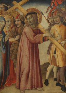Kristus bærer korset, ca. 1400