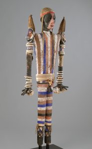 Rambaramp Effigy Figur, lavet i Malakula, Vanuatu af South Pacific