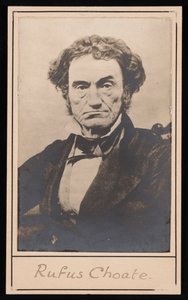 Portræt af Rufus Choate 1799-1859, før 1859. af Southworth and Hawes