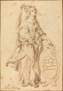 Eritreisk sibylle af Spanish 17th Century