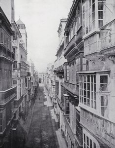 Calle Ancha, Cadiz (s/h-foto) af Spanish Photographer