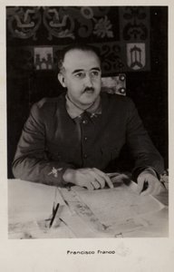 Francisco Franco (s/h-foto) af Spanish Photographer