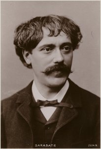 Portræt af Pablo de Sarasate