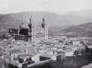 Katedralen, Jaen (s/h-foto) af Spanish Photographer