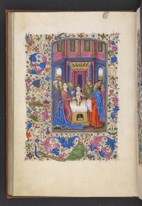 Tilføj MS 50004 f.41v The Circumcision, fra en 