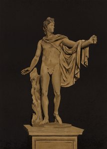 Apollo Belvedere (chromolitho) af Spanish School