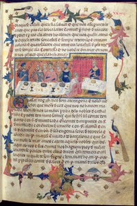 Banket givet af fader Martell for James I (1208-76) i Tarragona i 1228, hvor erobringen af de baleariske øer blev aftalt, fra 
