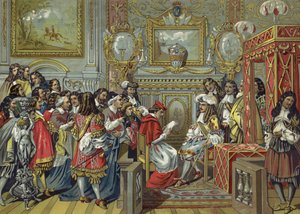 Ludvig XIV af Frankrigs kabinet af Spanish School