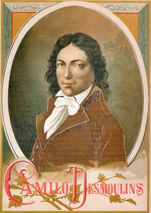 Camille Desmoulins af Spanish School