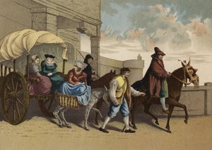Kostumer af det franske borgerskab, 1500-tallet af Spanish School