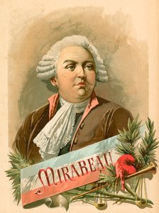 Ære Gabriel Riqueti, greve af Mirabeau af Spanish School