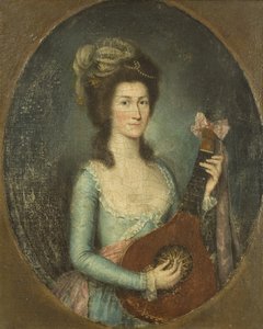 Dame, der spiller guitar af Spanish School