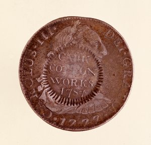 Sølvmønt (8 realer) fra Spanien: Karl III