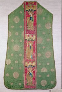 Spansk Chasuble, ca. 1425-50 (broderet silke) af Spanish School