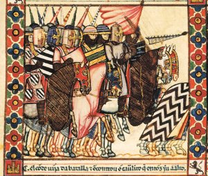 Tyren fra Plasencia, Sang 144, miniature taget fra Sankt Marias canticle af Spanish School