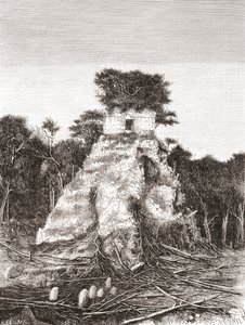 Tikal, Guatemala, Mellemamerika: Jaguarens tempel af Spanish School