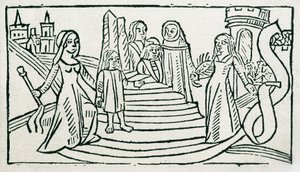 Delectable vision of philosophy and liberal arts (Delectable vision of philosophy and liberal arts) af Alfonso de la Torre a Valladolid af Spanish School