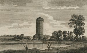 Et gammelt vandtårn i Hampshire, 1786 af Sparrow