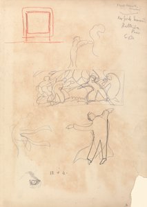 Guldkalvens hule: Studie af dansere af Spencer Frederick Gore