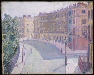 Mornington Crescent, 1910-11 af Spencer Frederick Gore