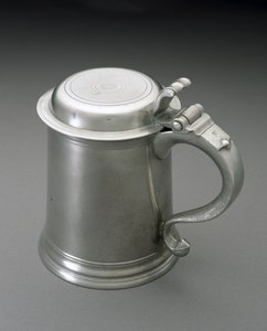 Tankard, ca. 1820-1827 (tin) af Spencer Stafford