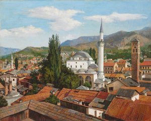 Gazi Husrev Beg-moskeen, Sarajevo af Spiro Bocaric