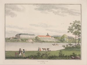 Augustenborg Slot på øen Als af Søren L. Lange