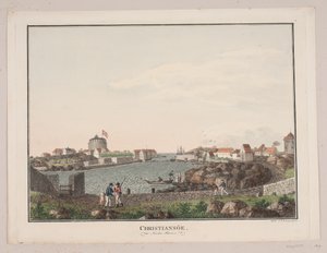 Christiansø. Nordhavnen af Søren L. Lange