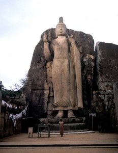 Den store Buddha af Avukana. Sri Lanka. 5. århundrede. af Sri Lankan School