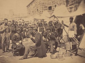 Duryea Zouaves, Fort Schuyler Adjutants Mess, 18. maj 1861. af Stacy