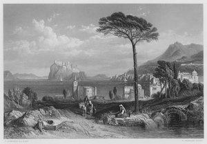 Ischia, fra billedet i Den Kongelige Samling