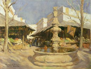 En souvenir fra Sevilla af Stanhope Alexander Forbes
