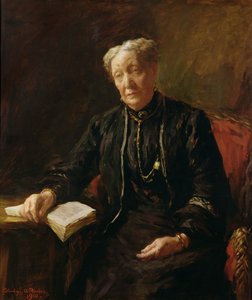 Fru Forbes, kunstnerens mor af Stanhope Alexander Forbes