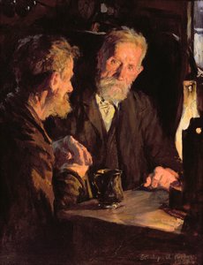 Old Cronies (olie på lærred)