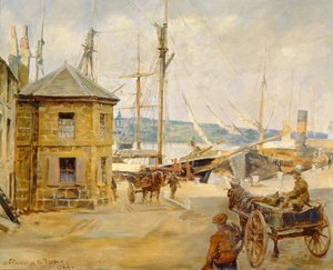 Havnekontoret, Penzance af Stanhope Alexander Forbes