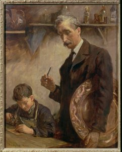 Young Apprentice, Newlyn Copperworks af Stanhope Alexander Forbes