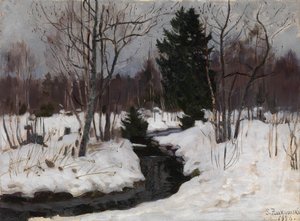 Tidligt forår, 1926 af Stanislav Julianovic Zukovskij