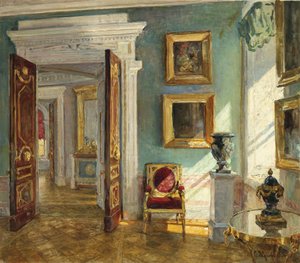 Interiør af Billedgalleriet, Pavlovsk